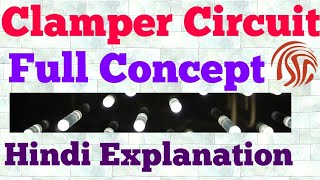 clamper circuit hindi [upl. by Elokyn]