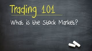 Trading 101 What is the Stock Market [upl. by Assilaj]