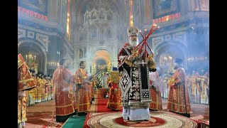 Orthodox Patriarchate of Moscow  Paschal Midnight Divine Liturgy [upl. by Brechtel261]