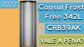 Geladeira Consul Frost Free 342 litros cor Inox CRB39AK [upl. by Antone]