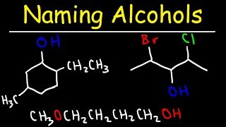 Naming Alcohols  IUPAC Nomenclature [upl. by Blase]