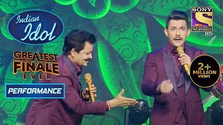 Udit Ji और Aditya ने मचाया Stage पे धमाल  Indian Idol Season 12 Greatest Finale Ever [upl. by Heffron]