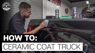 How To Ceramic Coat amp Maintain Your Truck  Chemical Guys [upl. by Jehius]