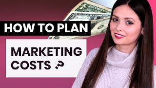 Planning your marketing budget in 6 steps FOR NEWBIES [upl. by Einre879]