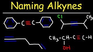 Naming Alkynes  IUPAC Nomenclature amp Common Names [upl. by Indihar]