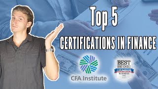 Top 5 Finance Certifications CFA MSF CAIA FRM CFP Career Paths Salary Cost and More [upl. by Airogerg]