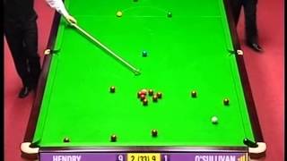 2004 World Snooker Championship SF Ronnie OSullivan vs Stephen Hendry Session 2 BBC [upl. by Erdnoed668]