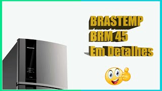 GELADEIRA BRASTEMP BRM45 HKANA 375L  Duplex Frost Free InoxEvox [upl. by Navinod343]