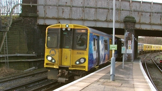 Half an Hour at 216  Birkenhead North Station 1022017  Class 507 508 terminus [upl. by Ahtnammas210]