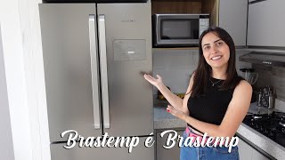 RESENHA GELADEIRA BRASTEMP FRENCH DOOR INVERSE 540L [upl. by Einehpets]