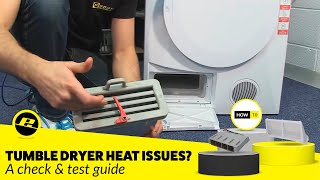 Tumble Dryer Heating Nightmare Fix it FAST [upl. by Ric846]