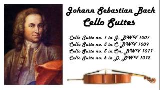 Johann Sebastian Bach  Cello suites in 432 Hz great for reading or studying [upl. by Rigdon]