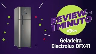 Geladeira Electrolux DFX41 371 Litros  Análise  REVIEW EM 1 MINUTO  ZOOM [upl. by Clardy335]