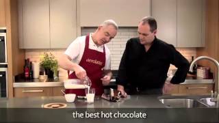 How to make a hot chocolate using an aerolatte milk frother [upl. by Delos664]