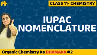 IUPAC nomenclature of organic chemistry class 11  JEE NEET CBSE Hindi [upl. by Starr]