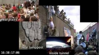 Love Parade Duisburg july 24 Multiperspectivevideo [upl. by Hoenack]