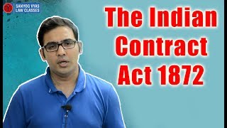 The Indian Contract Act 1872  Consideration Part 6 By Advocate Sanyog Vyas [upl. by Gardie]