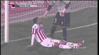 Red Star Belgrade 32 Partizan Belgrade 17112012 Highlights HD [upl. by Rusert]