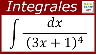 Integrales por sustitución  Ej 5 [upl. by Reisinger]