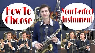 Choosing The Perfect Instrument For You  Woodwinds [upl. by Ahsehat]