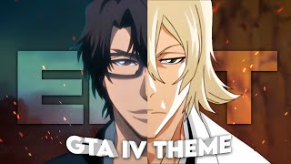 Aizen x Urahara  GTA IV Theme Edit [upl. by Issiah]